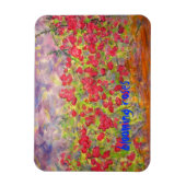 Rose blühen magnet (Vertikal)