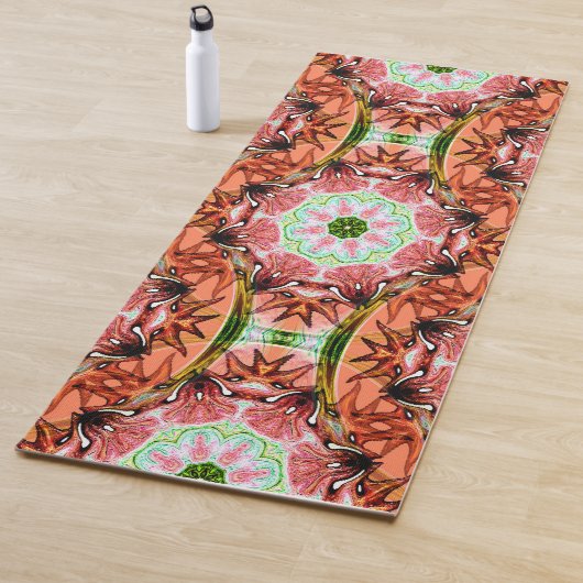 Rose blüht...... yogamatte (Beispiel)