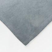 Rose Blume 13 Blau Fleecedecke (Ecke)