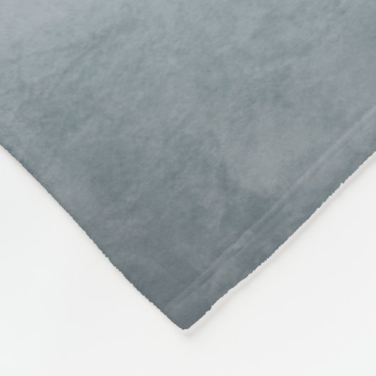 Rose Blume 13 Blau Fleecedecke (Ecke)