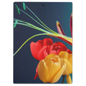 Rose Blume-17250 Klemmbrett (Rückseite)