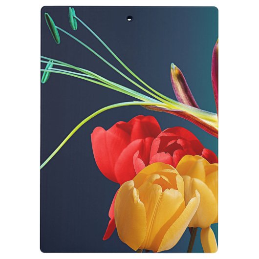 Rose Blume-17250 Klemmbrett (Rückseite)