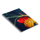 Rose Blume-17250 Notizblock (Rechte Seite)