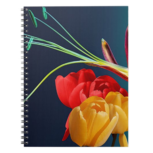 Rose Blume-17250 Notizblock (Vorderseite)