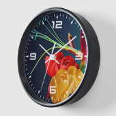 Rose Blume-17250 Uhr (Winkel)