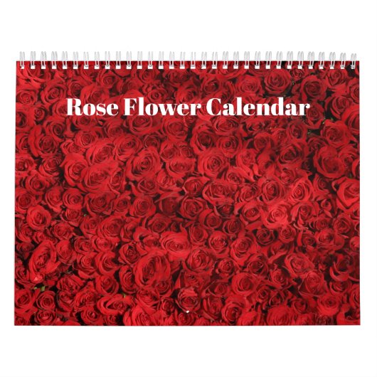 Rose Blume 2023 Kalender (Titelbild)