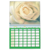 Rose Blume 2025 Kalender (Mär 2027)