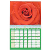 Rose Blume 2026 Kalender (Mär 2027)