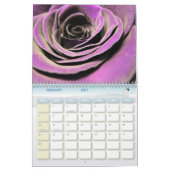 Rose Blume 2026 Kalender (Feb 2027)