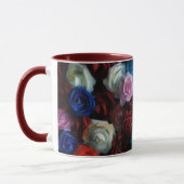 Rose Blume Art Tasse Cup (Links)