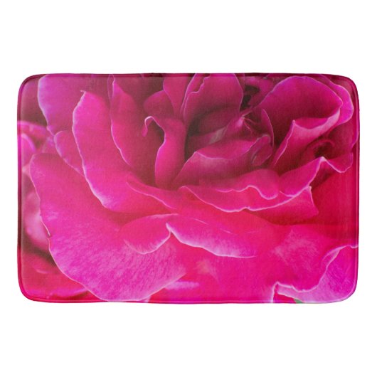 Rose Blume Badematte (Vorderseite)