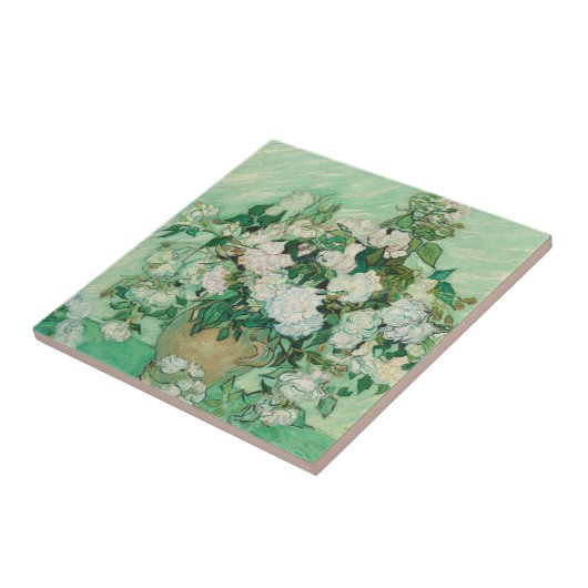 Rose - Blume Bouquet Fliese (Seite)