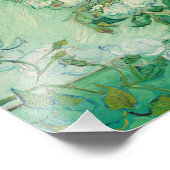 Rose - Blume Bouquet Fotodruck (Ecke)