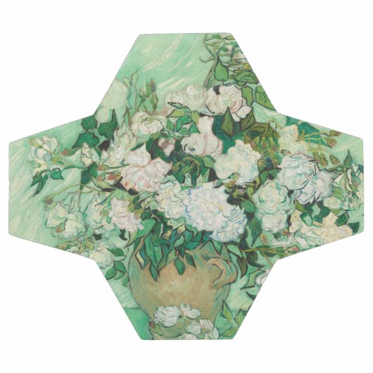 Rose - Blume Bouquet Fußball (Flach)