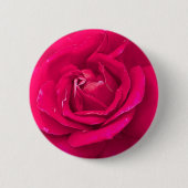 Rose Blume Button (Vorderseite)