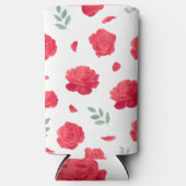 Rose Blume Cooler Selters Dosenkühler (Vorderseite)