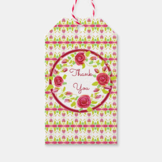 Rose Blume Designer Geschenkanhänger