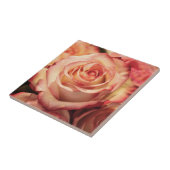 Rose-Blume Fliese (Seite)