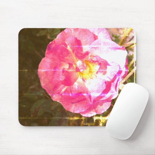 Rose Blume Foto Mousepad (Mit Mouse)