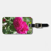 Rose Blume Gepäckanhänger (Vorderseite horizontal)