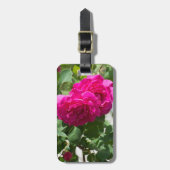 Rose Blume Gepäckanhänger (Vorderseite vertikal)
