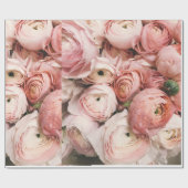 Rose Blume Geschenkpapier (Flach)