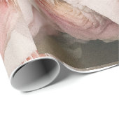 Rose Blume Geschenkpapier (Rolleneckpunkt)