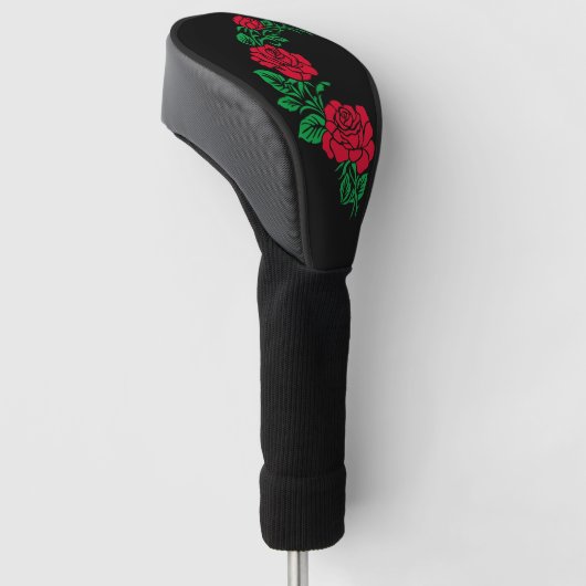 Rose Blume Golfkopfabdeckung Golf Headcover (angewinkelt)