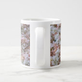 Rose Blume Jumbo-Tasse (Rückseite)