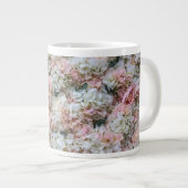 Rose Blume Jumbo-Tasse (Vorderseite Rechts)