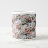 Rose Blume Jumbo-Tasse (Vorderseite)