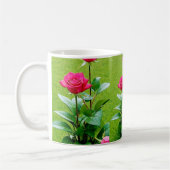 Rose Blume Kaffeetasse (Links)