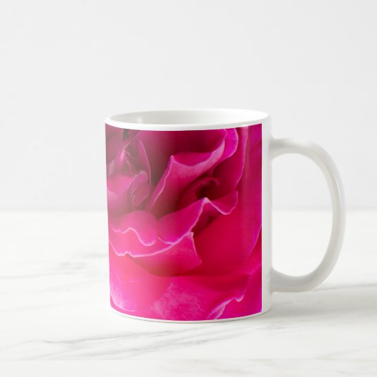 Rose Blume Kaffeetasse (Rechts)