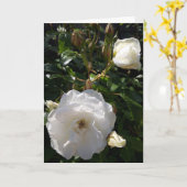 Rose-Blume-Karte Karte (Gelbe Blume)