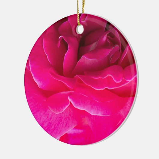 Rose Blume Keramikornament (Links)