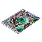 ROSE BLUME KÜNSTLERISCHER STIL NOTIZBLOCK (Linke Seite)