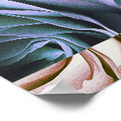ROSE BLUME KÜNSTLERISCHER STIL POSTER (Ecke)