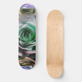 ROSE BLUME KÜNSTLERISCHER STIL SKATEBOARD (Vorderseite)