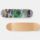 ROSE BLUME KÜNSTLERISCHER STIL SKATEBOARD (Horizontal)