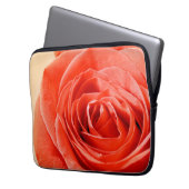 Rose Blume Laptopschutzhülle (Vorderseite Links)