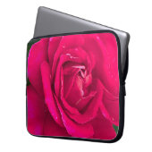 Rose Blume Laptopschutzhülle (Vorderseite Links)