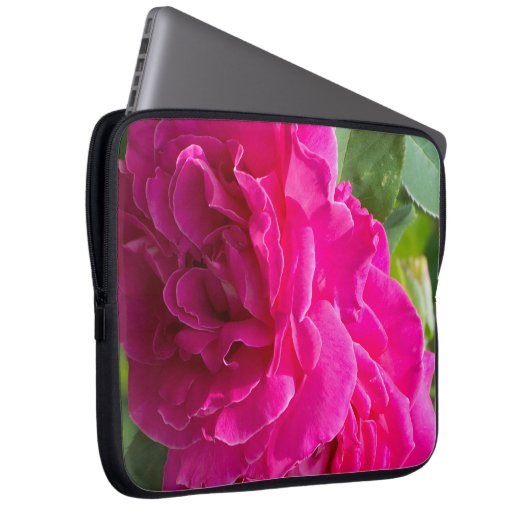 Rose Blume Laptopschutzhülle (Vorne Rechts)
