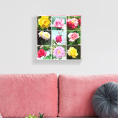 Rose Blume Leinwanddruck (Insitu (Wohnzimmer))
