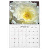 Rose-Blume Liebe-Liebe-Liebe Kalender (Feb 2027)