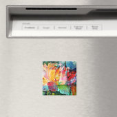Rose Blume Magnet (In Situ (Geschirrspüler))