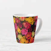 Rose Blume Milchtasse (Rechte Ecke)