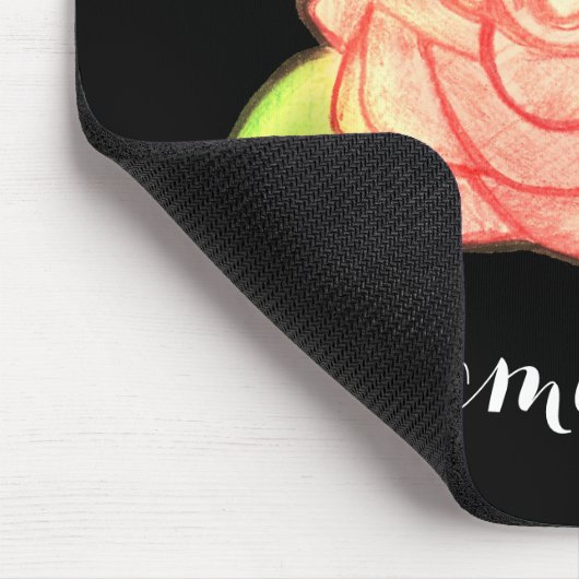 Rose Blume Mousepad (Ecke)