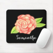 Rose Blume Mousepad (Mit Mouse)