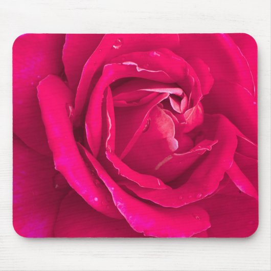 Rose Blume Mousepad (Vorne)