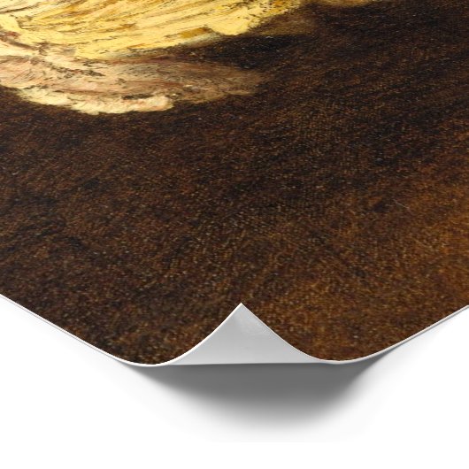 Rose Blume noch immer Lebensgemälde Poster (Ecke)